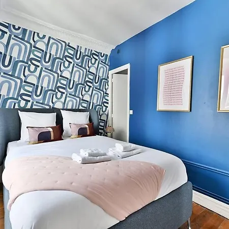 Apartmán Paisible Centre De - Bleu - Ii Paříž