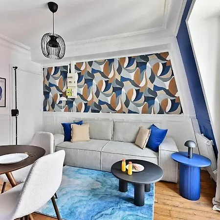 Paisible Centre De - Bleu - Ii Apartmán Paříž