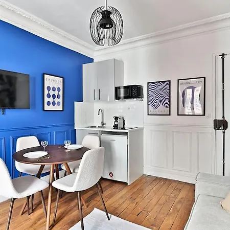 Apartmán Paisible Centre De - Bleu - Ii Paříž