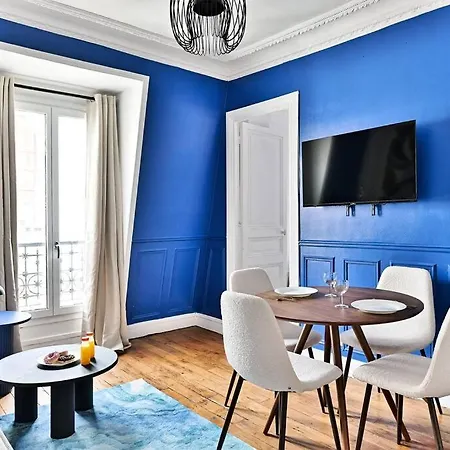 Apartment Paisible Centre De - Bleu - Ii Paris